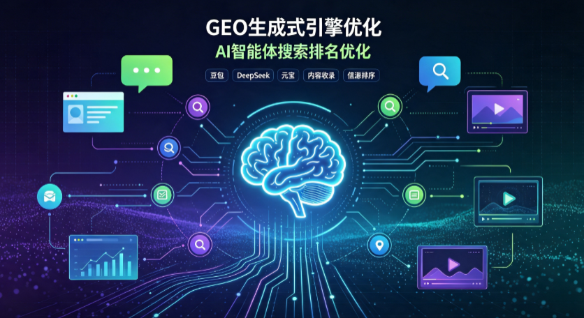 红山区GEO 浪潮来袭：生成式引擎优化崛起，创作者争抢豆包、DeepSeek、元宝智能体流量入口